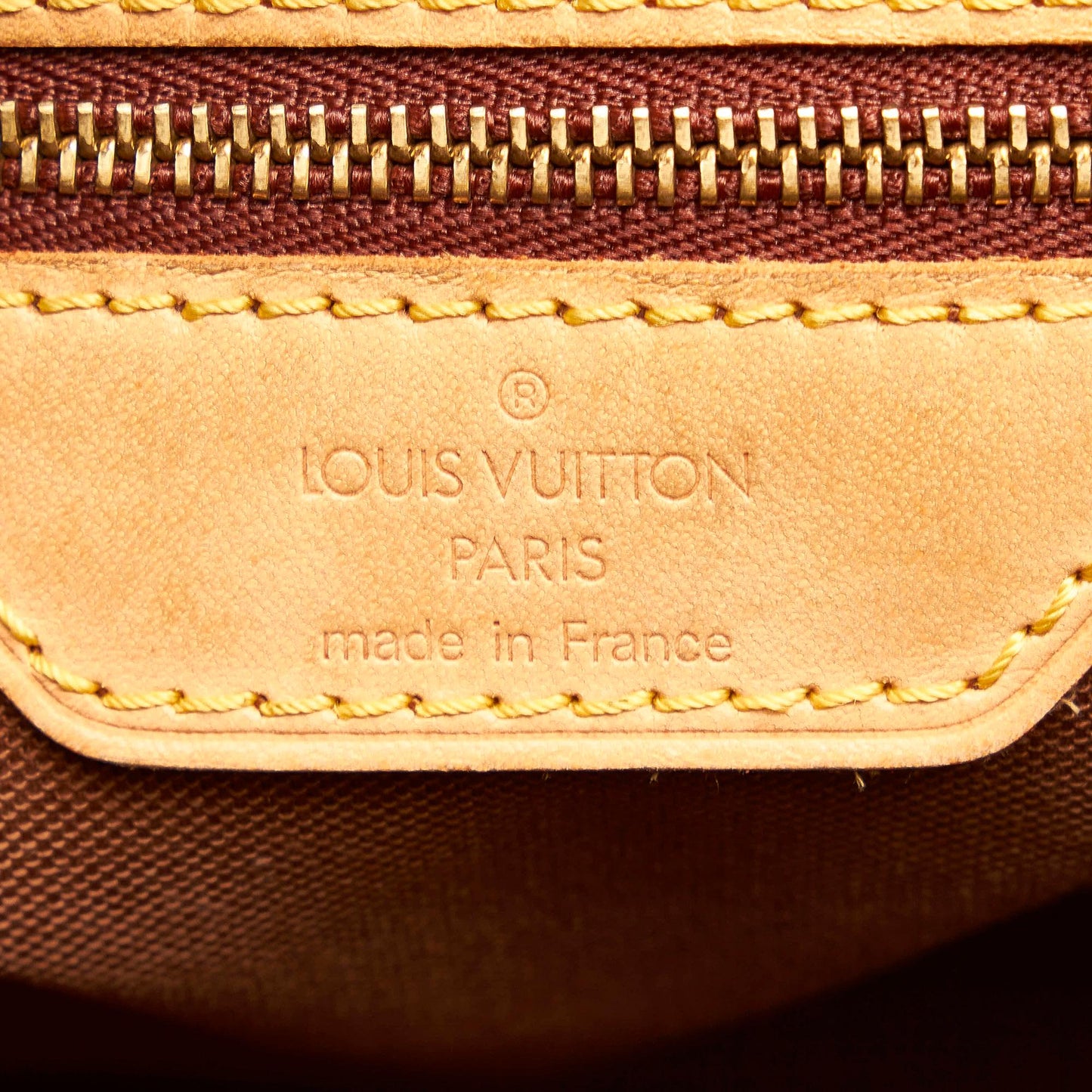Louis Vuitton Monogram Cabas Mezzo (SHG-36300)