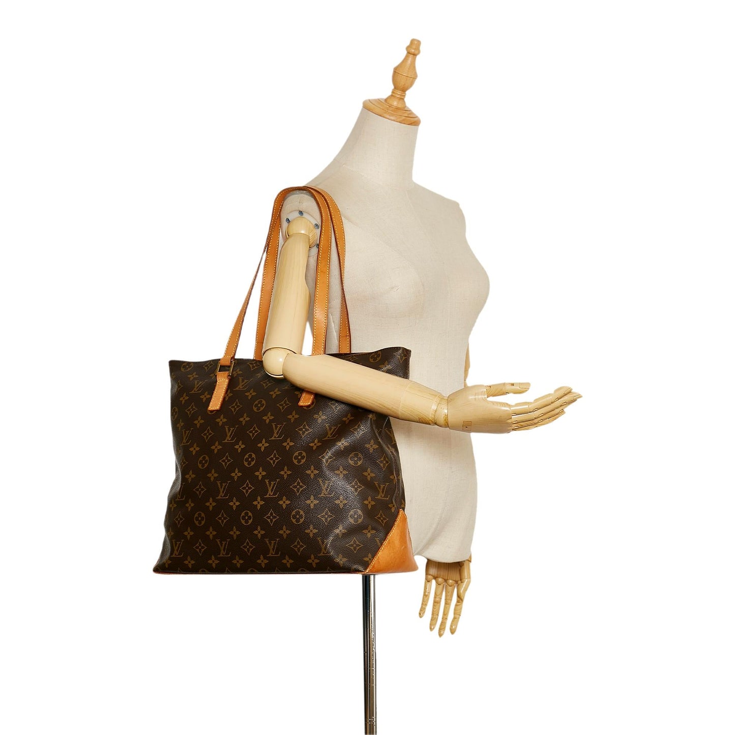 Louis Vuitton Monogram Cabas Mezzo (SHG-w8T1r9)