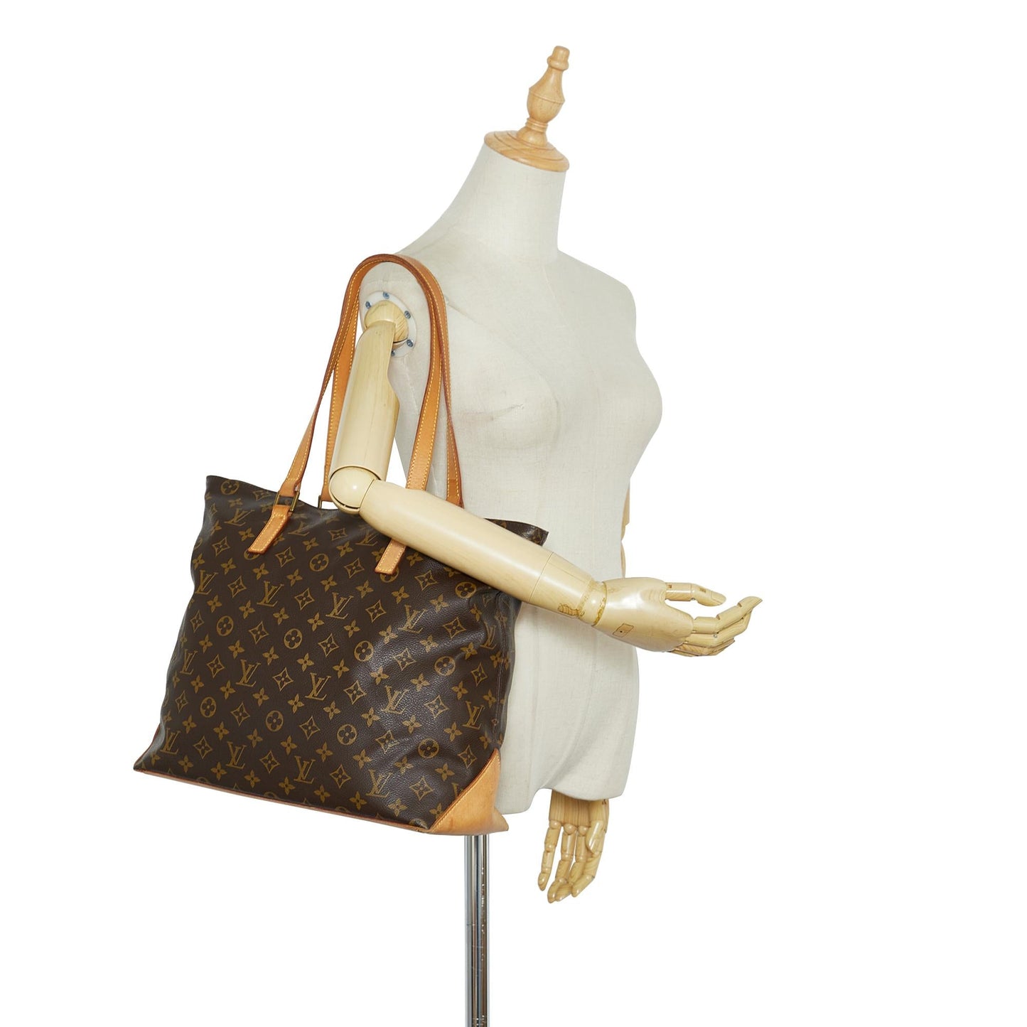 Louis Vuitton Monogram Cabas Mezzo (SHG-1DvXtC)