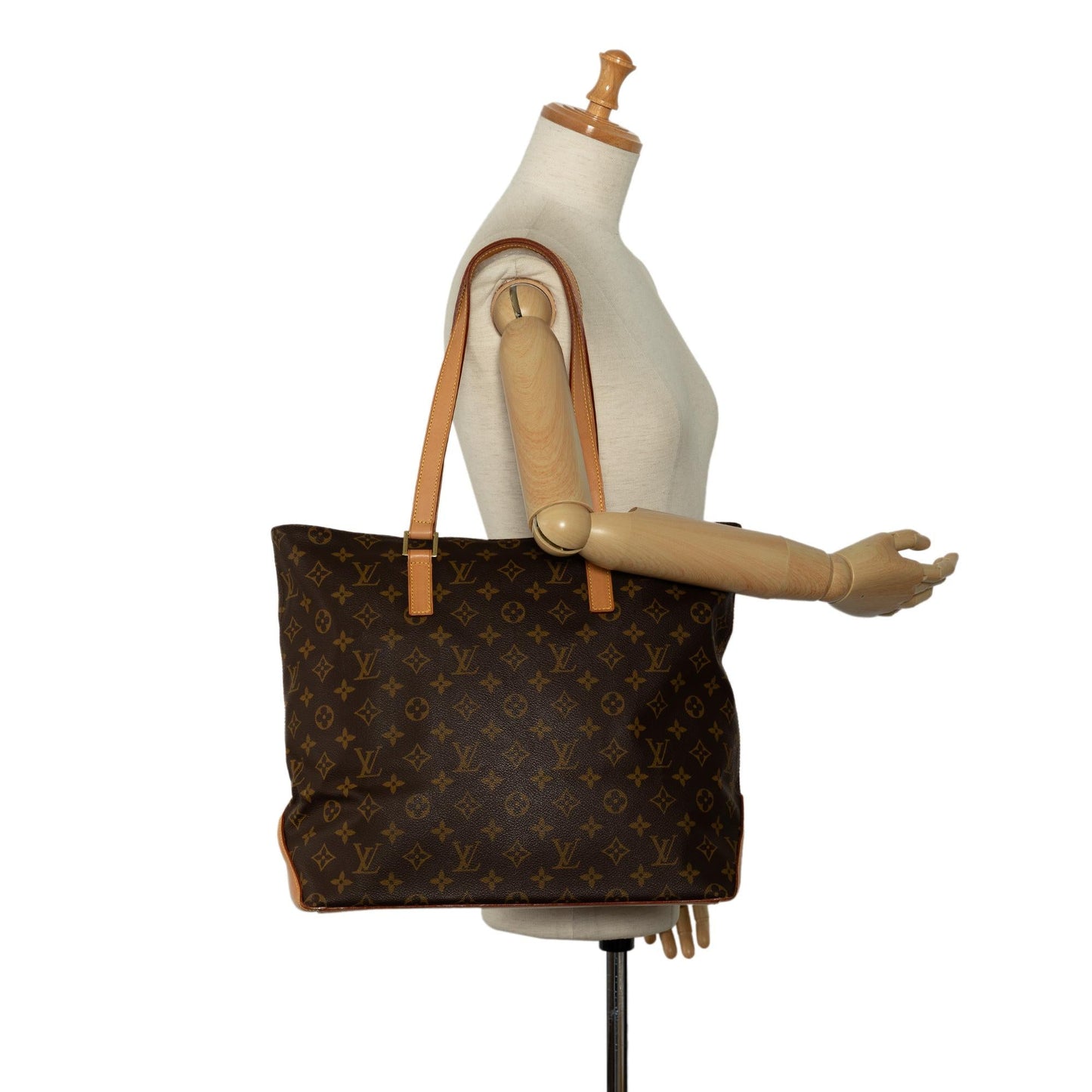 Louis Vuitton Monogram Cabas Mezzo (SHG-vCAX54)