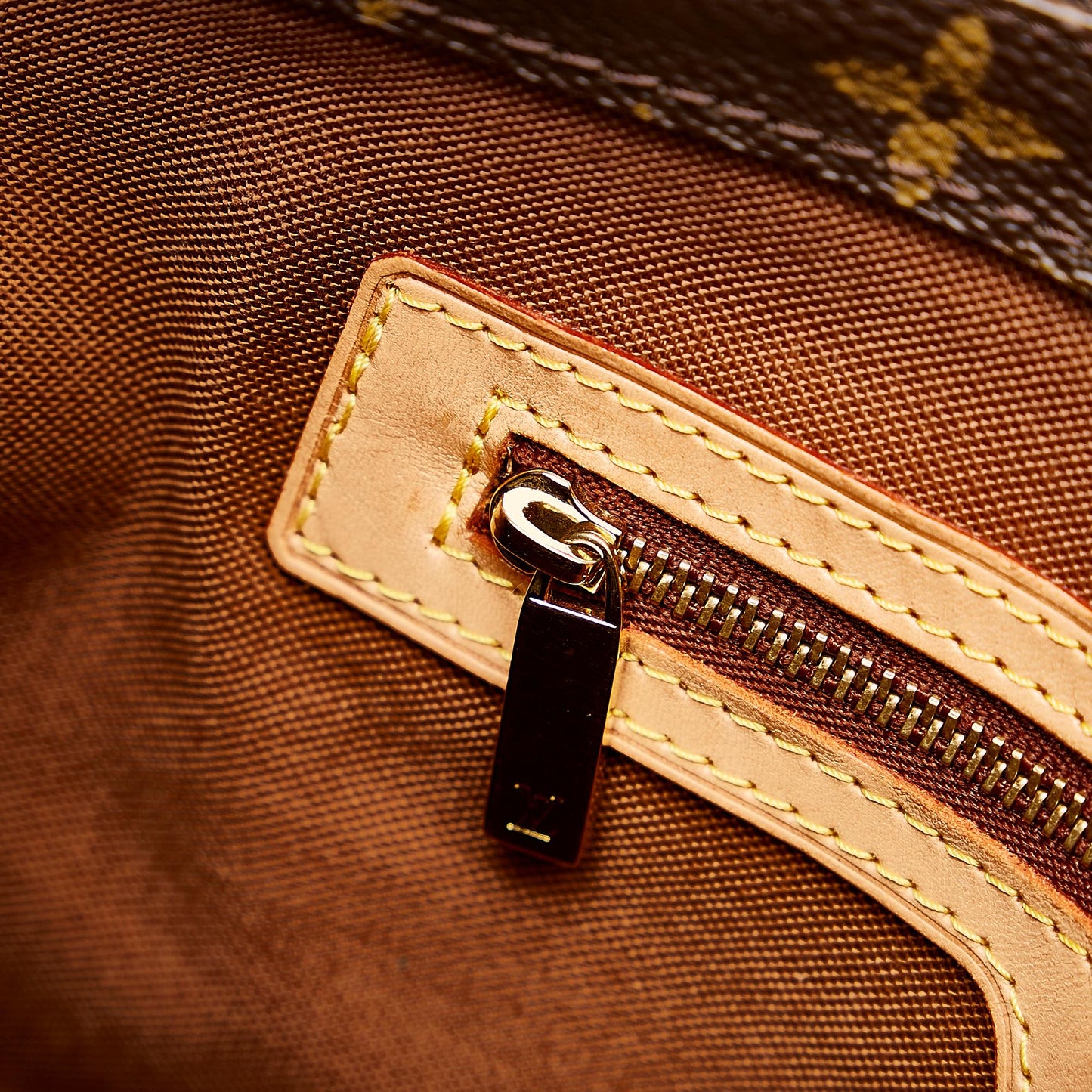 Louis Vuitton Monogram Cabas Piano (SHG-bdstbA)