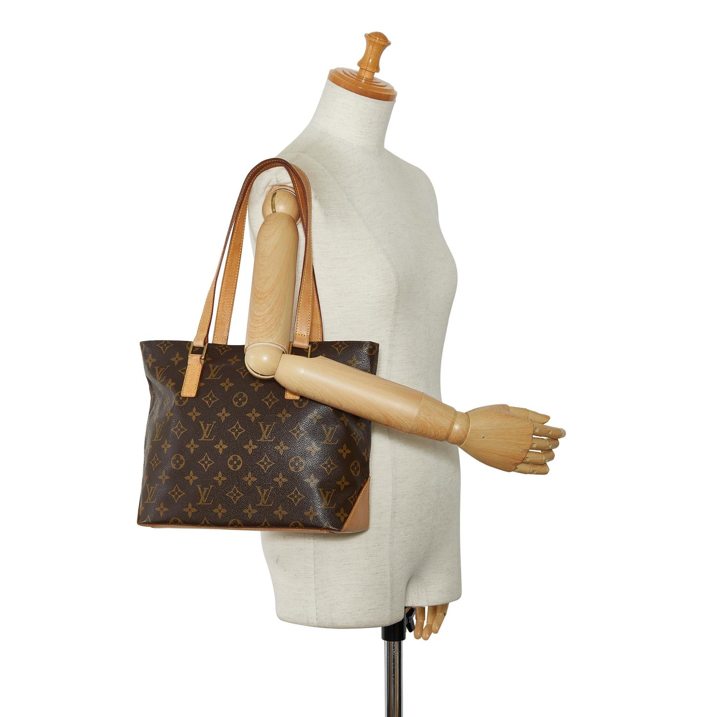 Louis Vuitton Monogram Cabas Piano (SHG-Ig2fnV)