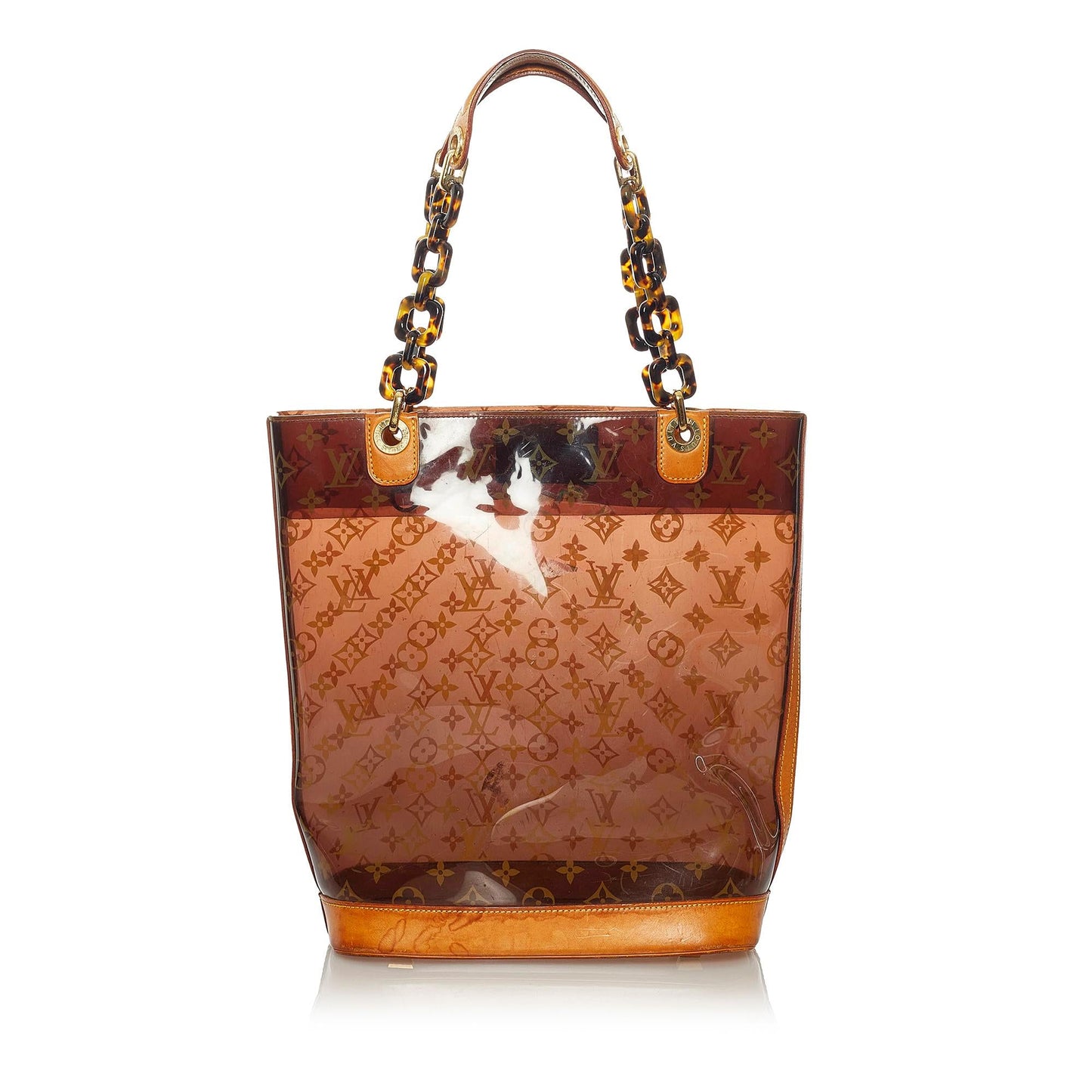 Louis Vuitton Monogram Cabas Sac Ambre MM (SHG-28715)