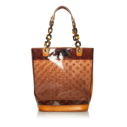 Louis Vuitton Monogram Cabas Sac Ambre MM (SHG-28715)
