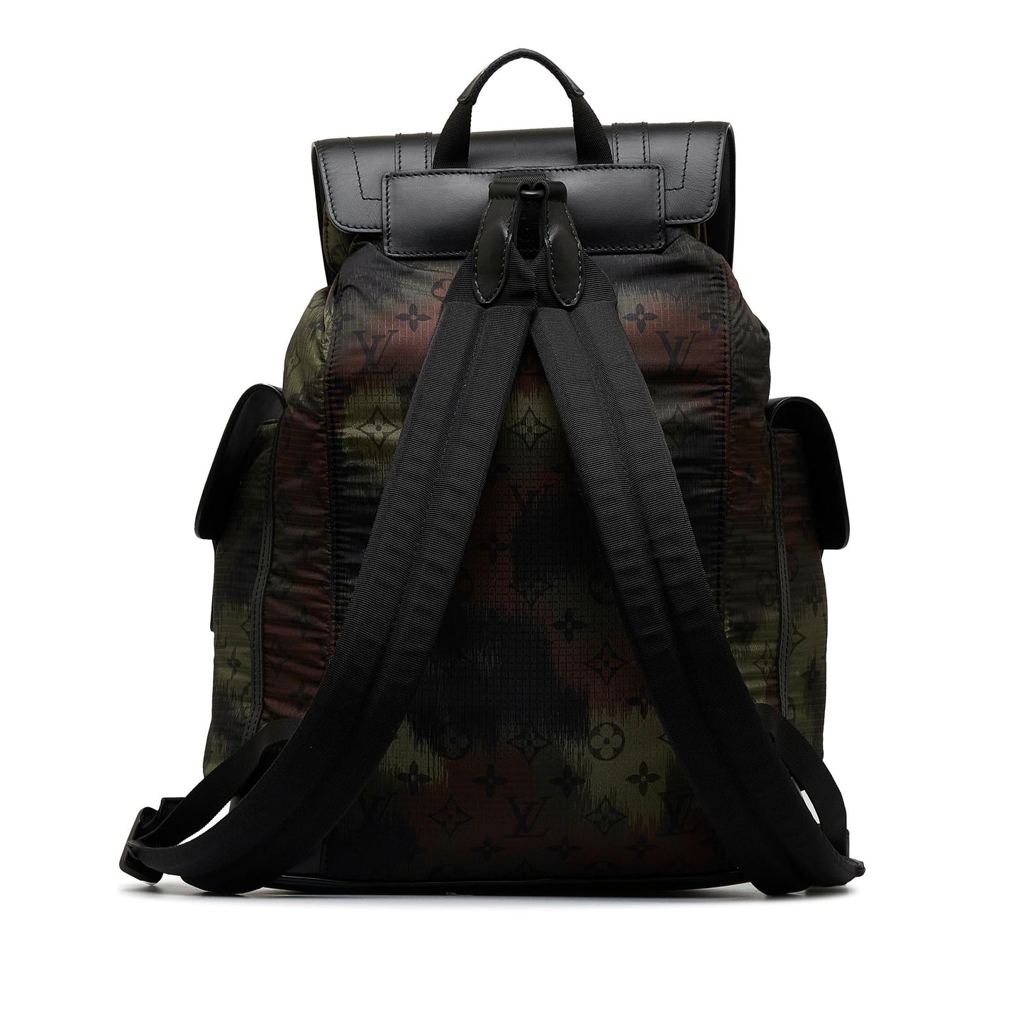 Louis Vuitton Monogram Camouflage Nylon Christopher PM (SHG-5yjPfM)