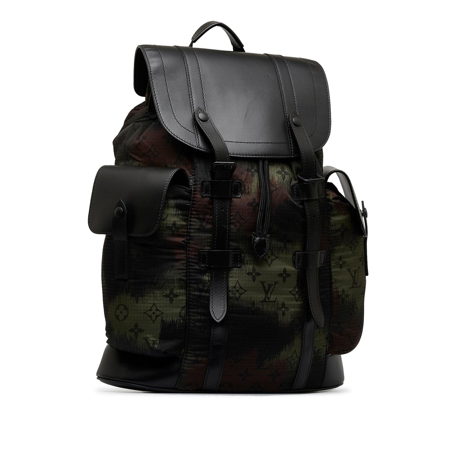 Louis Vuitton Monogram Camouflage Nylon Christopher PM (SHG-5yjPfM)