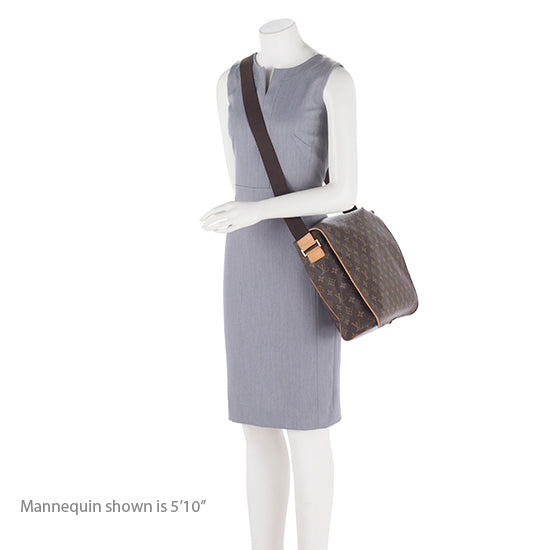 Louis Vuitton Monogram Canvas Abbesses Messenger Bag -  (SHF-15769)