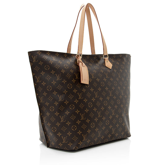 Louis Vuitton Monogram Canvas All-In GM Tote (SHF-18795)