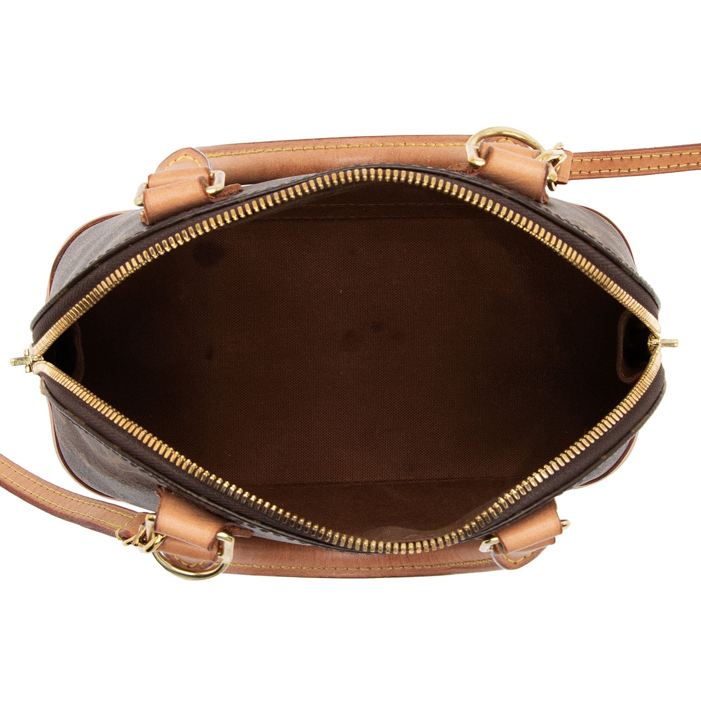 Louis Vuitton Monogram Canvas Alma BB Satchel (SHF-590H2j)