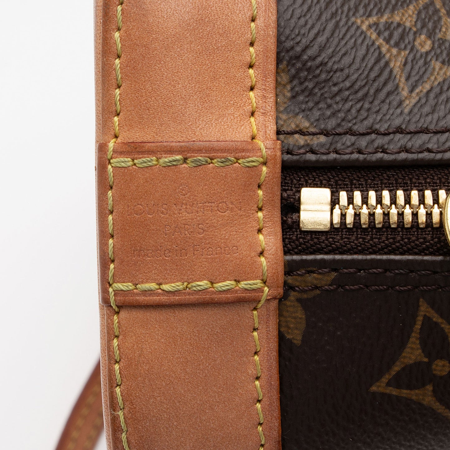 Louis Vuitton Monogram Canvas Alma BB Satchel (SHF-590H2j)