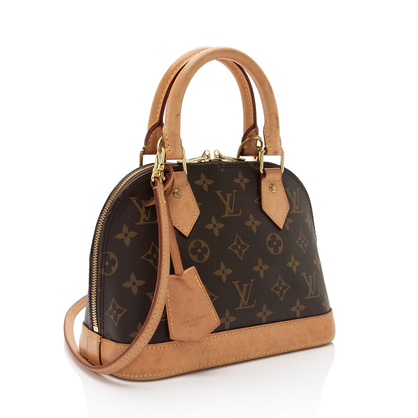 Louis Vuitton Monogram Canvas Alma BB Satchel (SHF-SYJ8FA)