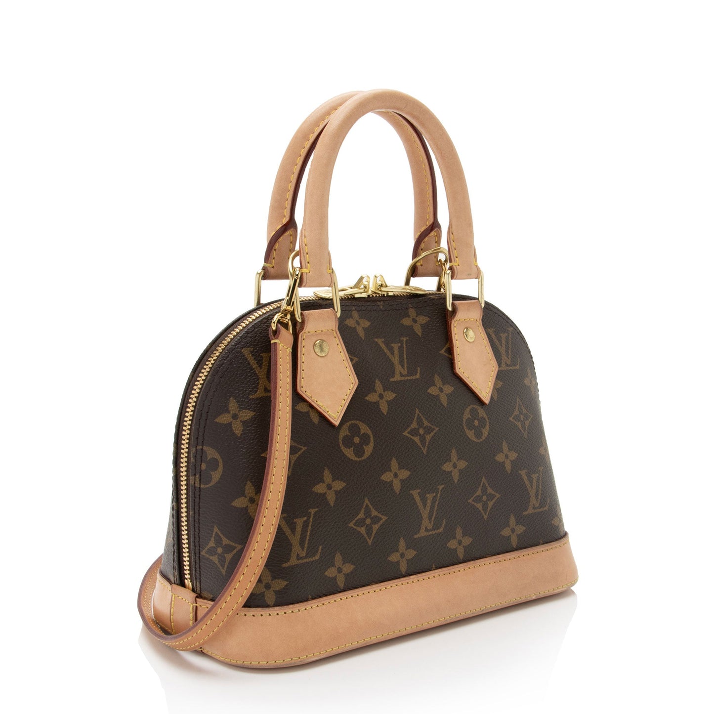Louis Vuitton Monogram Canvas Alma BB Satchel (SHF-0OAwMM)