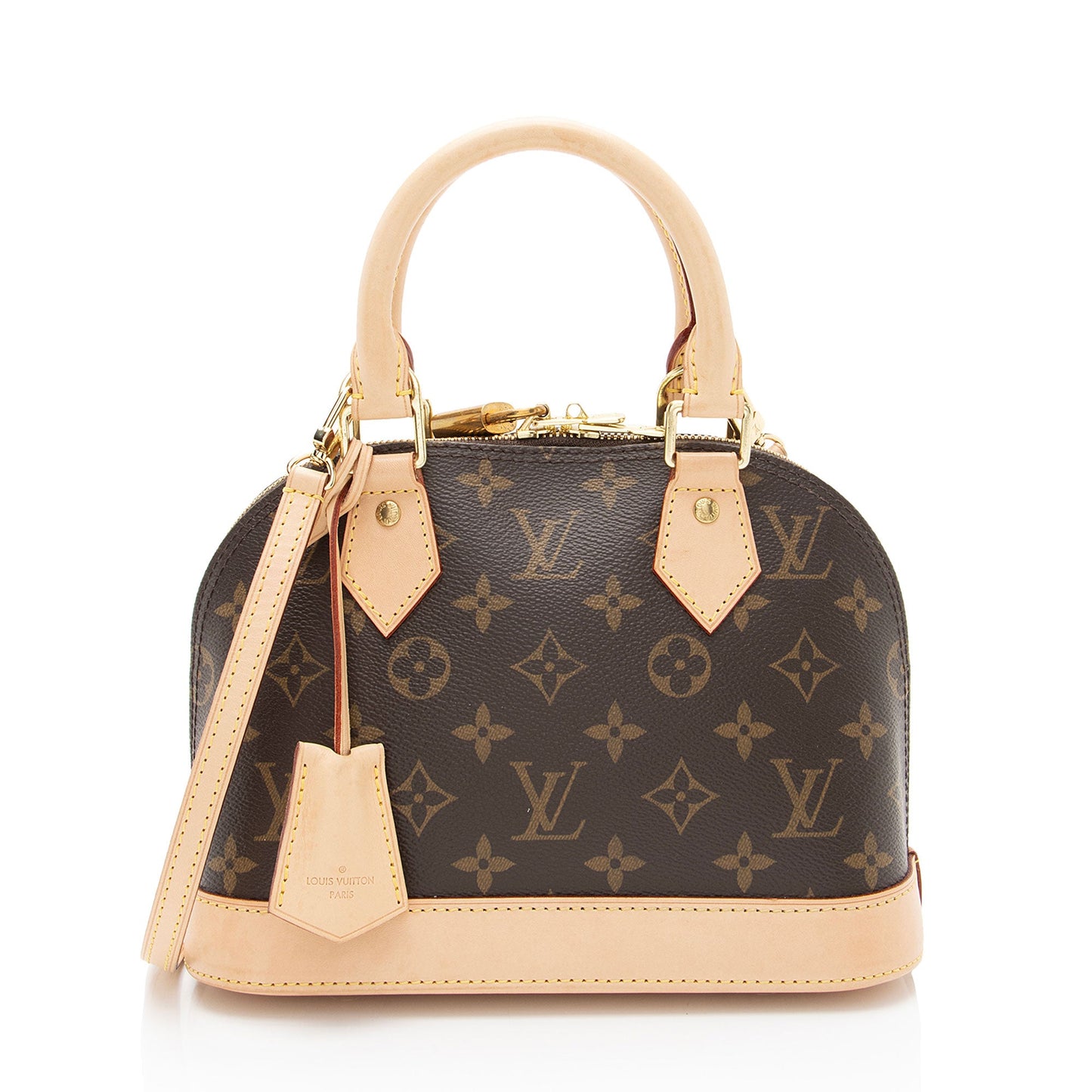 Louis Vuitton Monogram Canvas Alma BB Satchel (SHF-lI4JeZ)