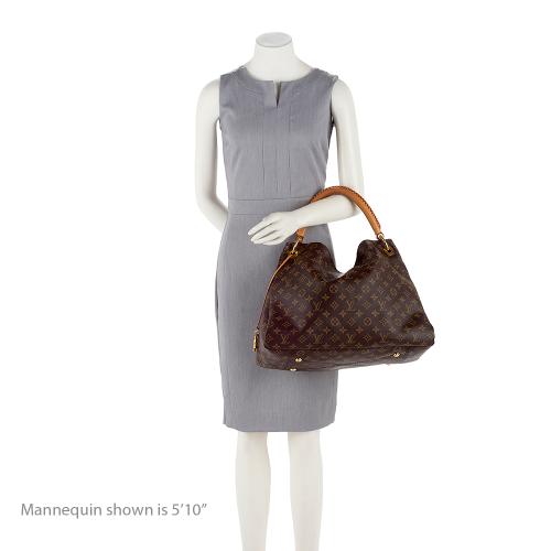 Louis Vuitton Monogram Canvas Artsy MM Shoulder Bag (SHF-18508)