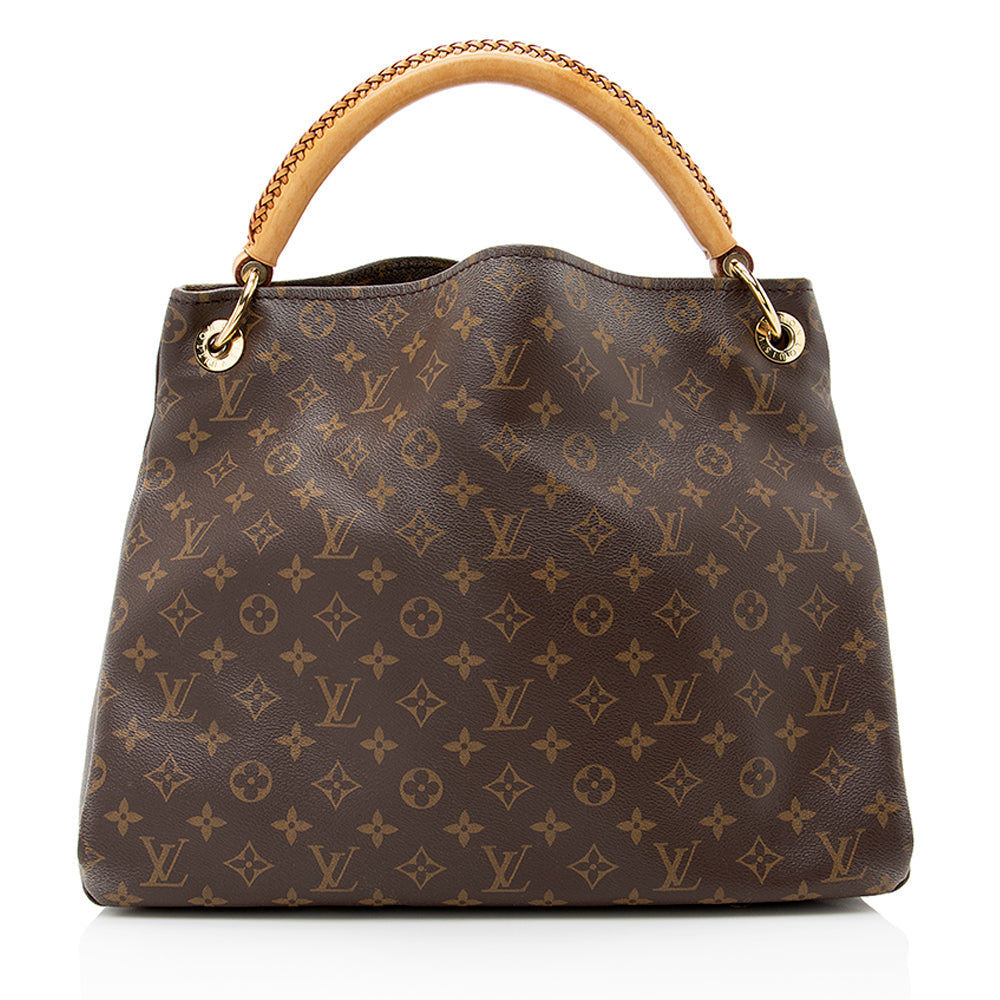 Louis Vuitton Monogram Canvas Artsy MM Shoulder Bag (SHF-19655)