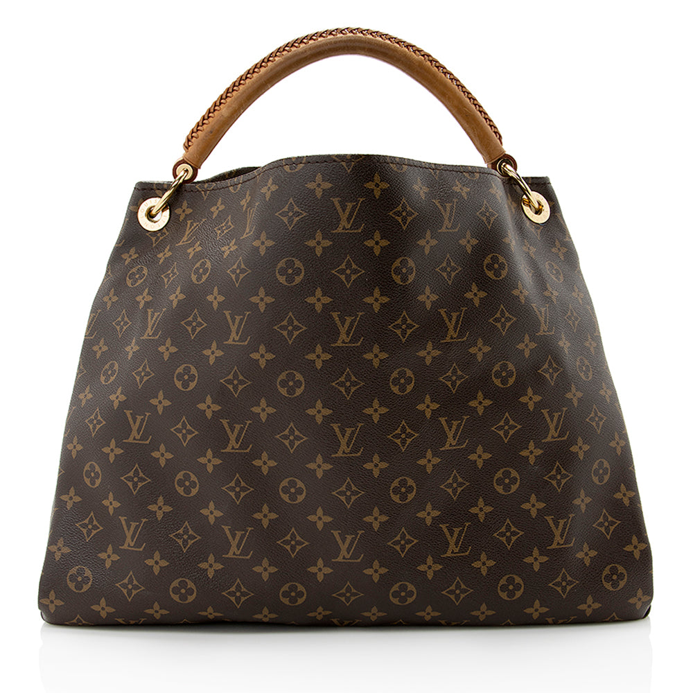 Louis Vuitton Monogram Canvas Artsy MM Shoulder Bag (SHF-20270)