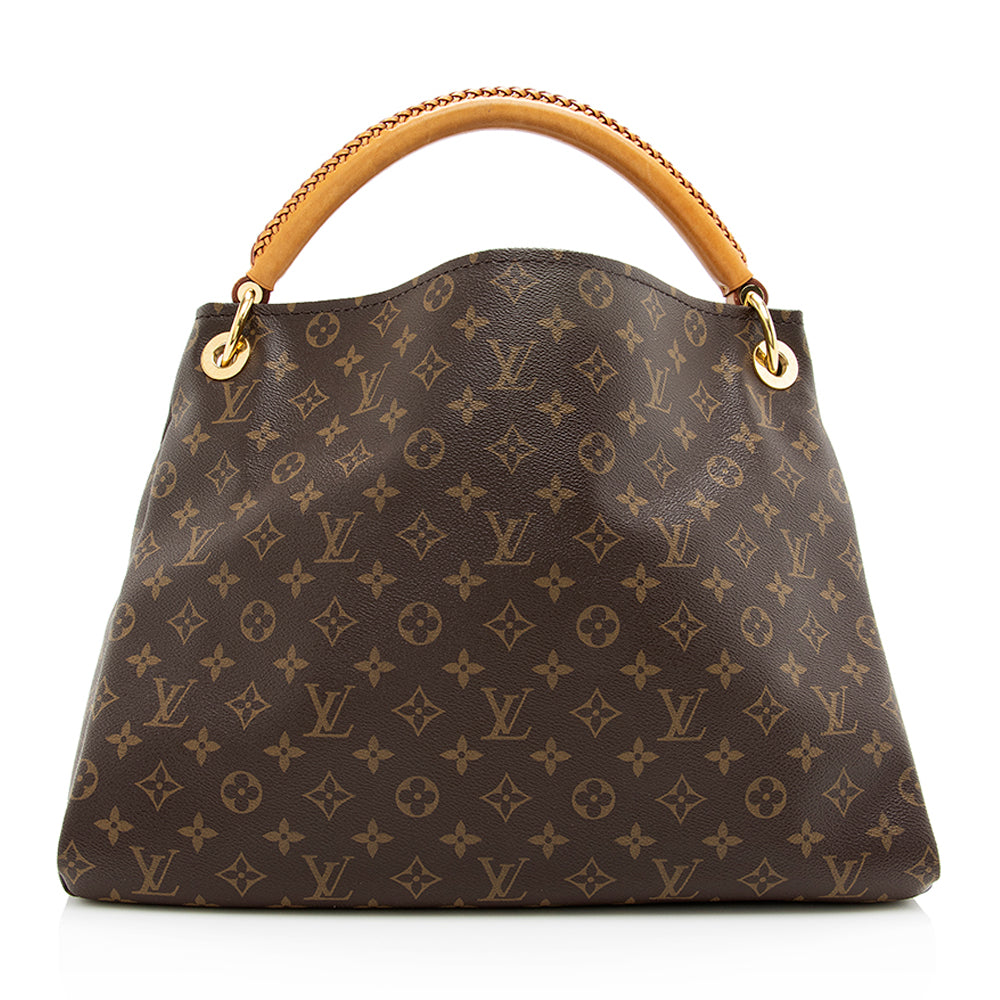 Louis Vuitton Monogram Canvas Artsy MM Shoulder Bag (SHF-20122)