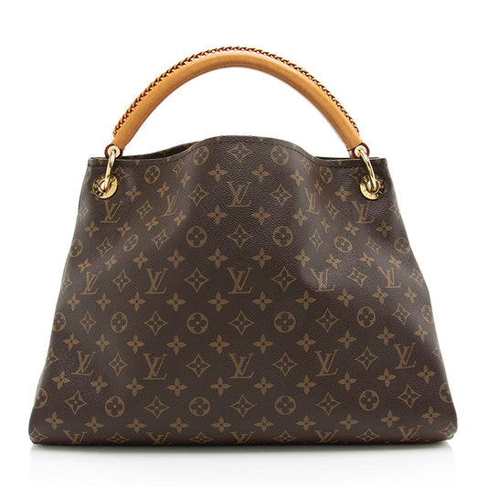 Louis Vuitton Monogram Canvas Artsy MM Shoulder Bag (SHF-20122)
