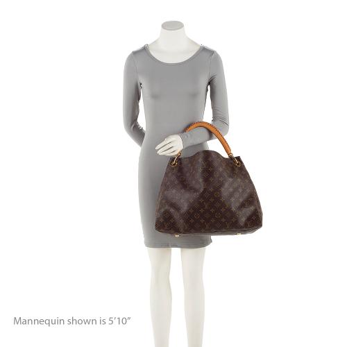 Louis Vuitton Monogram Canvas Artsy MM Shoulder Bag (SHF-20687)