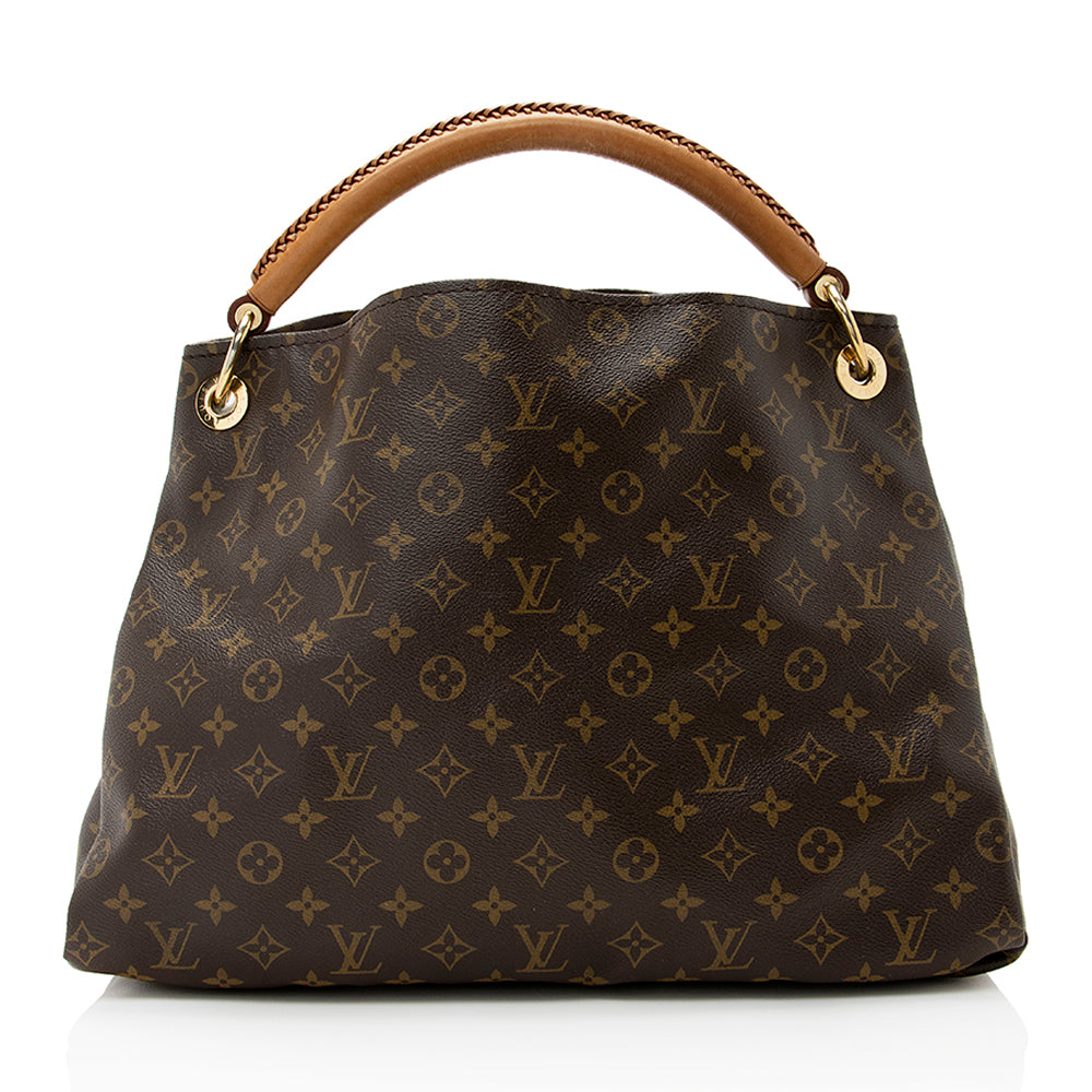 Louis Vuitton Monogram Canvas Artsy MM Shoulder Bag (SHF-20844)
