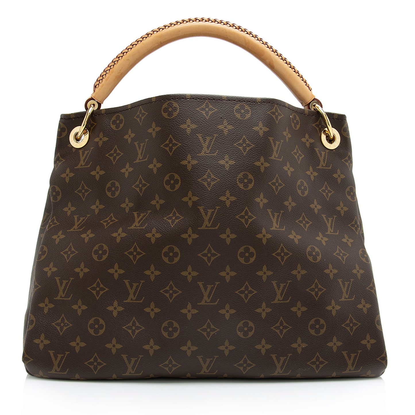 Louis Vuitton Monogram Canvas Artsy MM Shoulder Bag (SHF-23698)