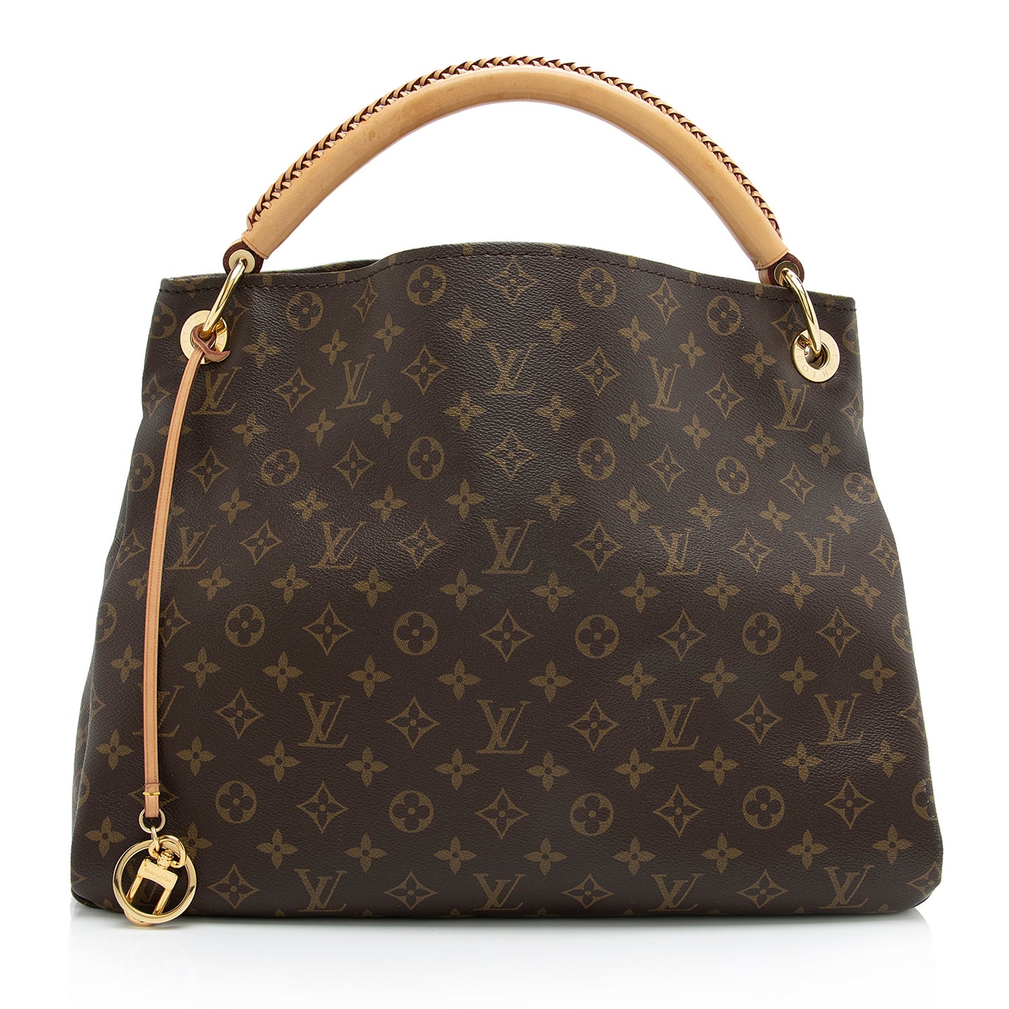 Louis Vuitton Monogram Canvas Artsy MM Shoulder Bag (SHF-23698)