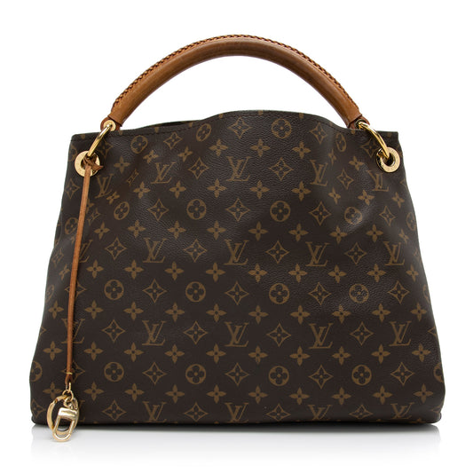 Louis Vuitton Monogram Canvas Artsy MM Shoulder Bag (SHF-DzYiz3)
