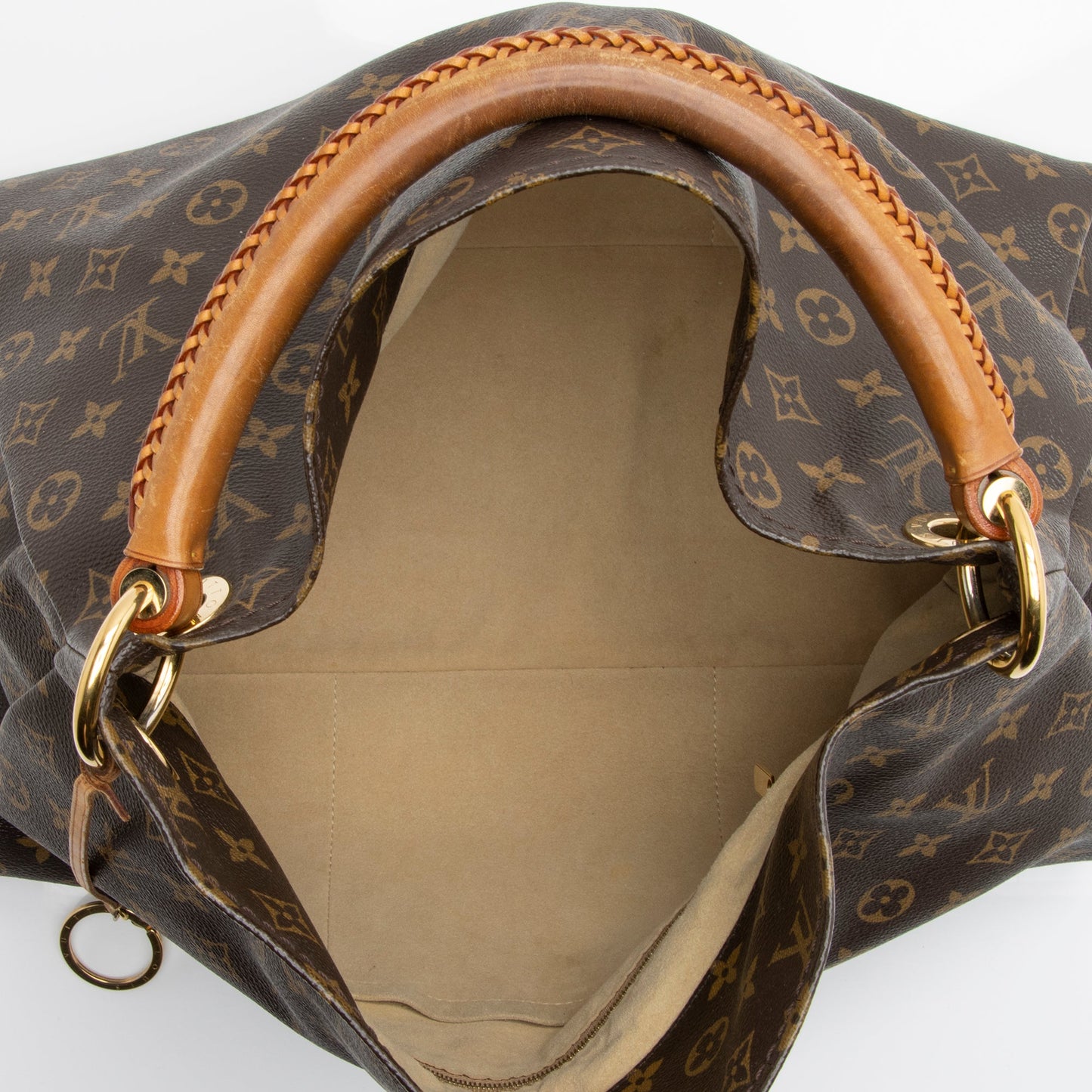 Louis Vuitton Monogram Canvas Artsy MM Shoulder Bag (SHF-DzYiz3)