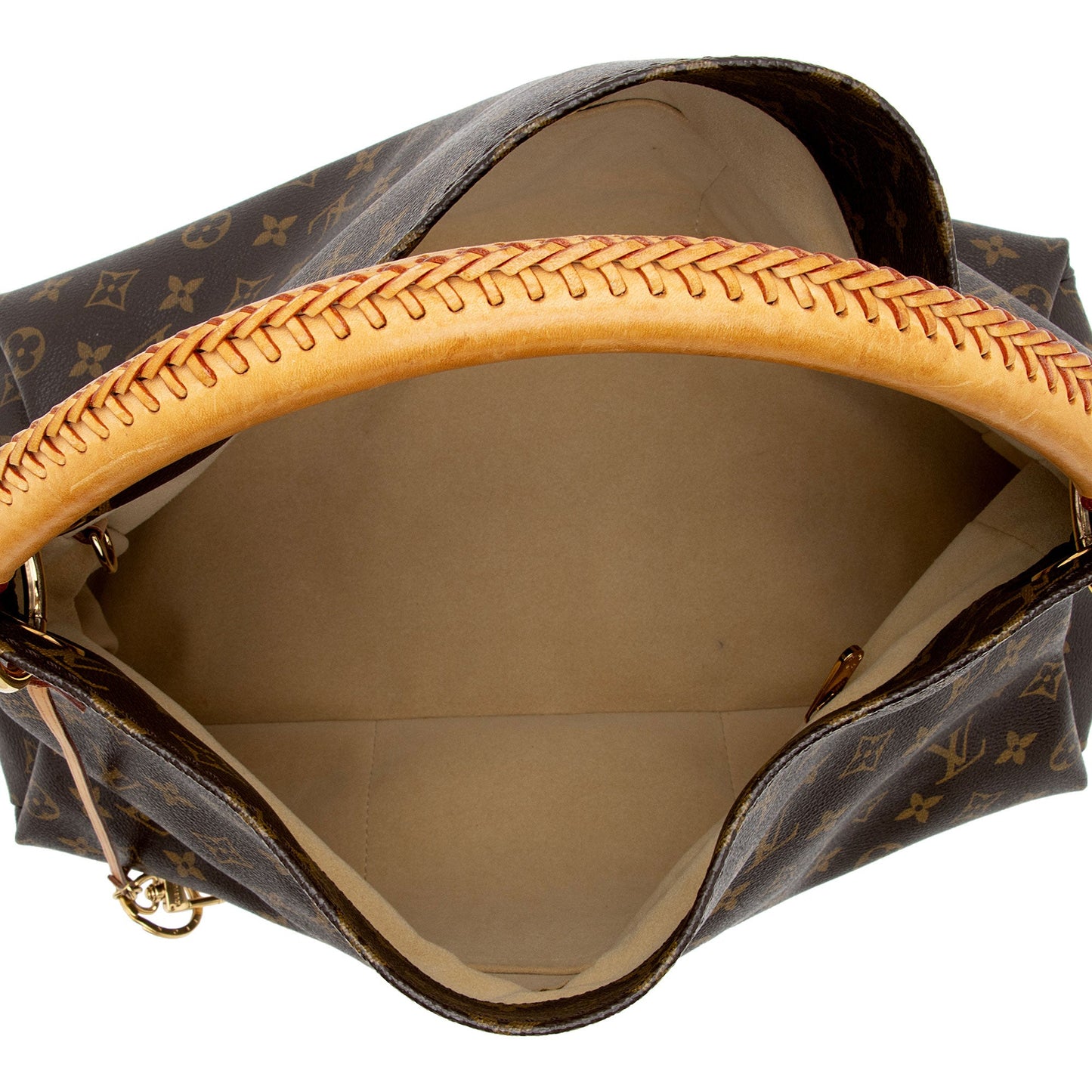 Louis Vuitton Monogram Canvas Artsy MM Shoulder Bag (SHF-9FAvJR)