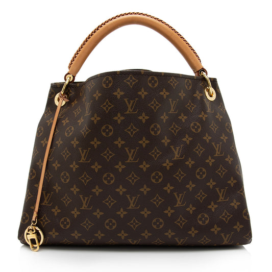 Louis Vuitton Monogram Canvas Artsy MM Shoulder Bag (SHF-SB1tCn)
