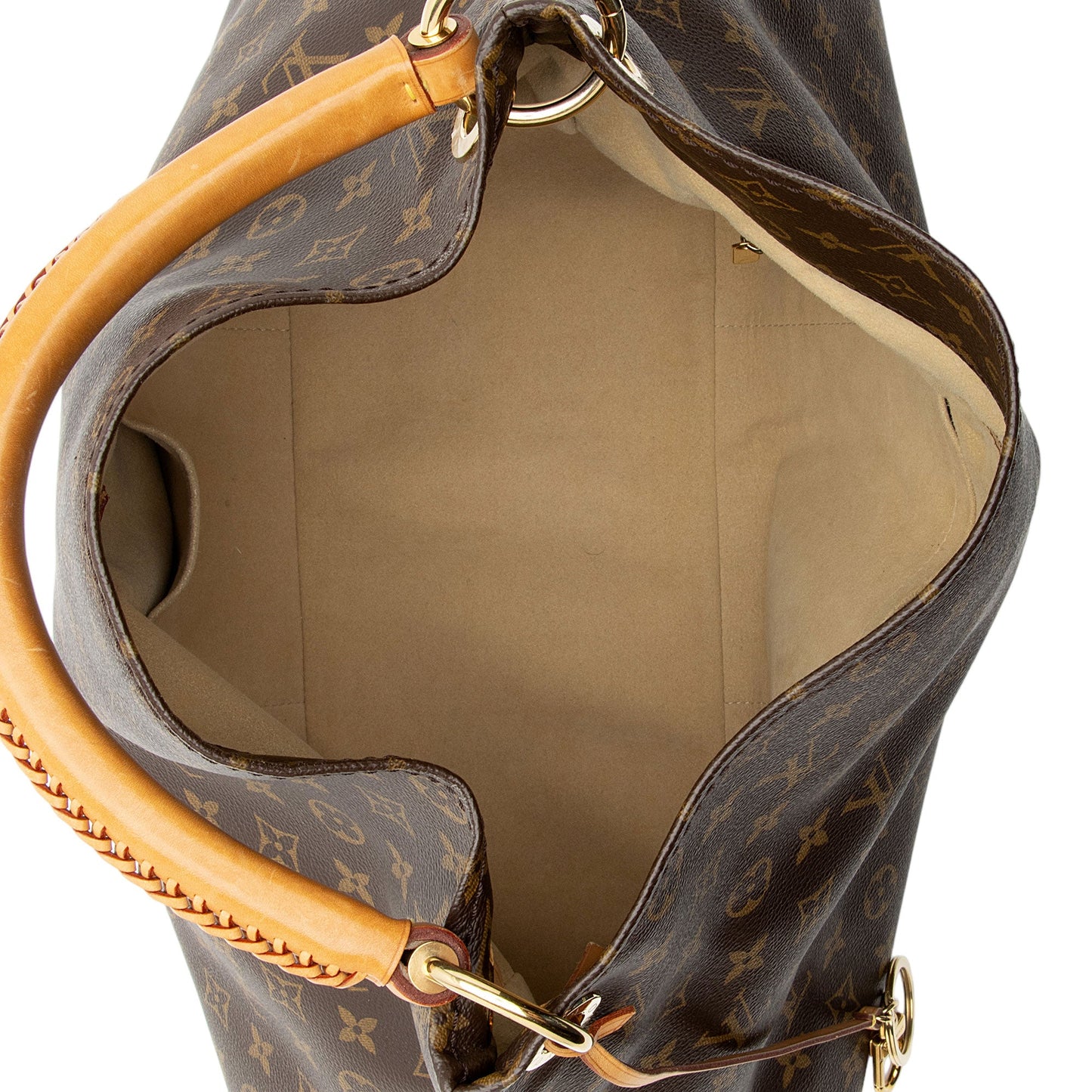 Louis Vuitton Monogram Canvas Artsy MM Shoulder Bag (SHF-RXUc2v)