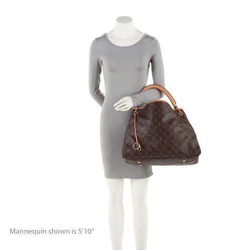 Louis Vuitton Monogram Canvas Artsy MM Shoulder Bag (SHF-pQrBmv)