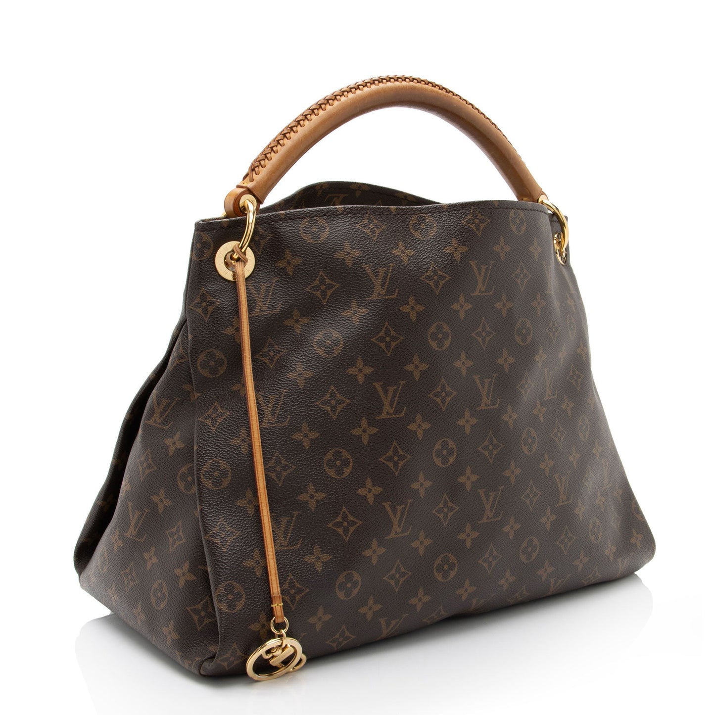 Louis Vuitton Monogram Canvas Artsy MM Shoulder Bag (SHF-kIO7AO)