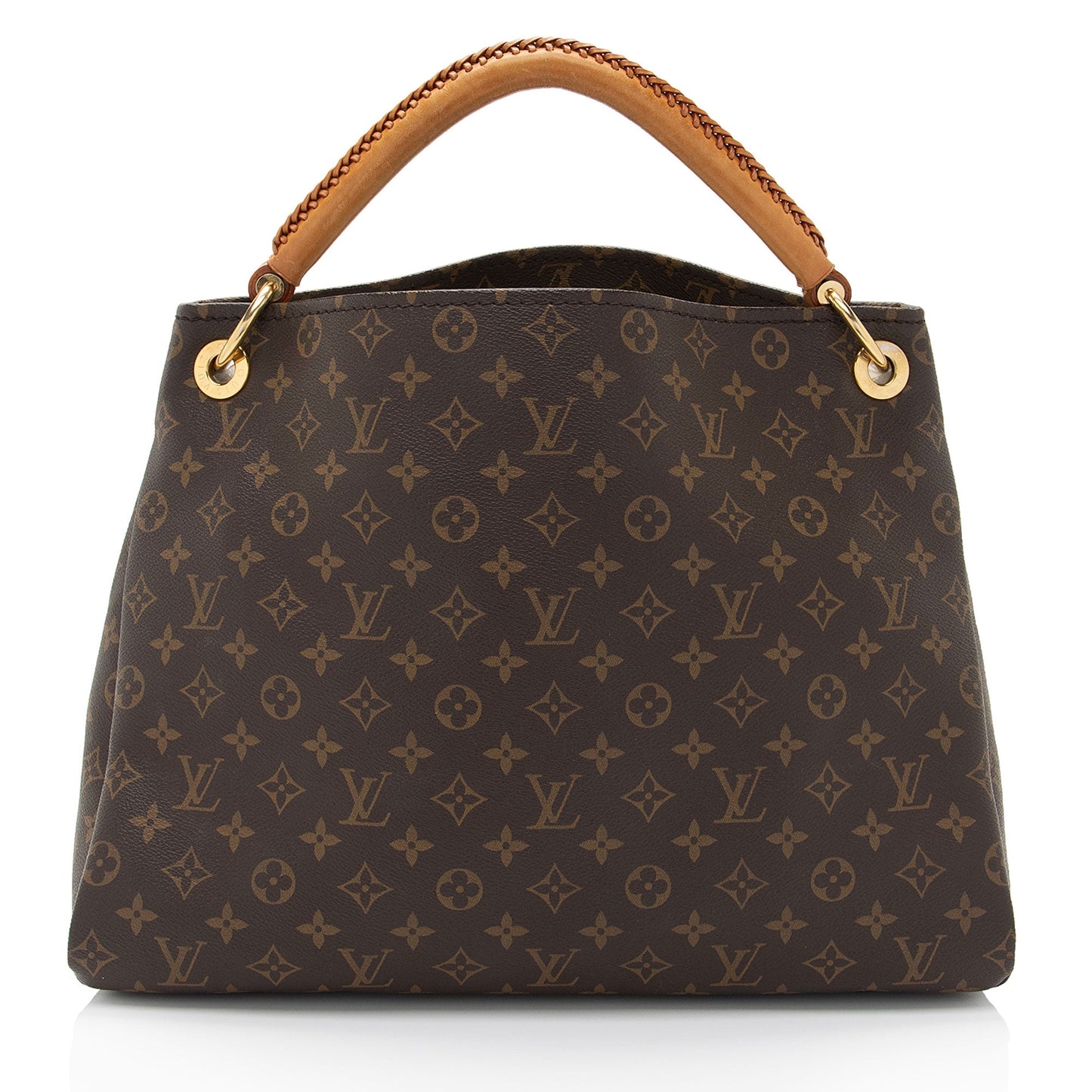 Louis Vuitton Monogram Canvas Artsy MM Shoulder Bag (SHF-GFV12H)