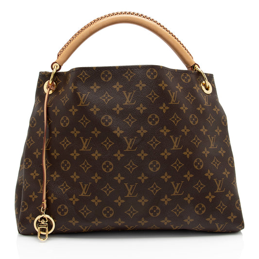 Louis Vuitton Monogram Canvas Artsy MM Shoulder Bag (SHF-iocugq)