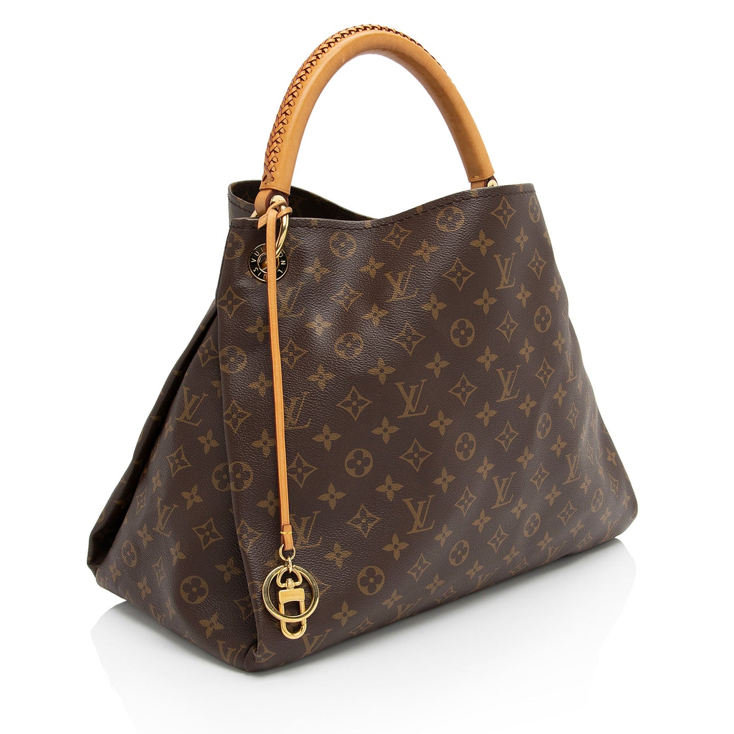 Louis Vuitton Monogram Canvas Artsy MM Shoulder Bag (SHF-FfYl36)