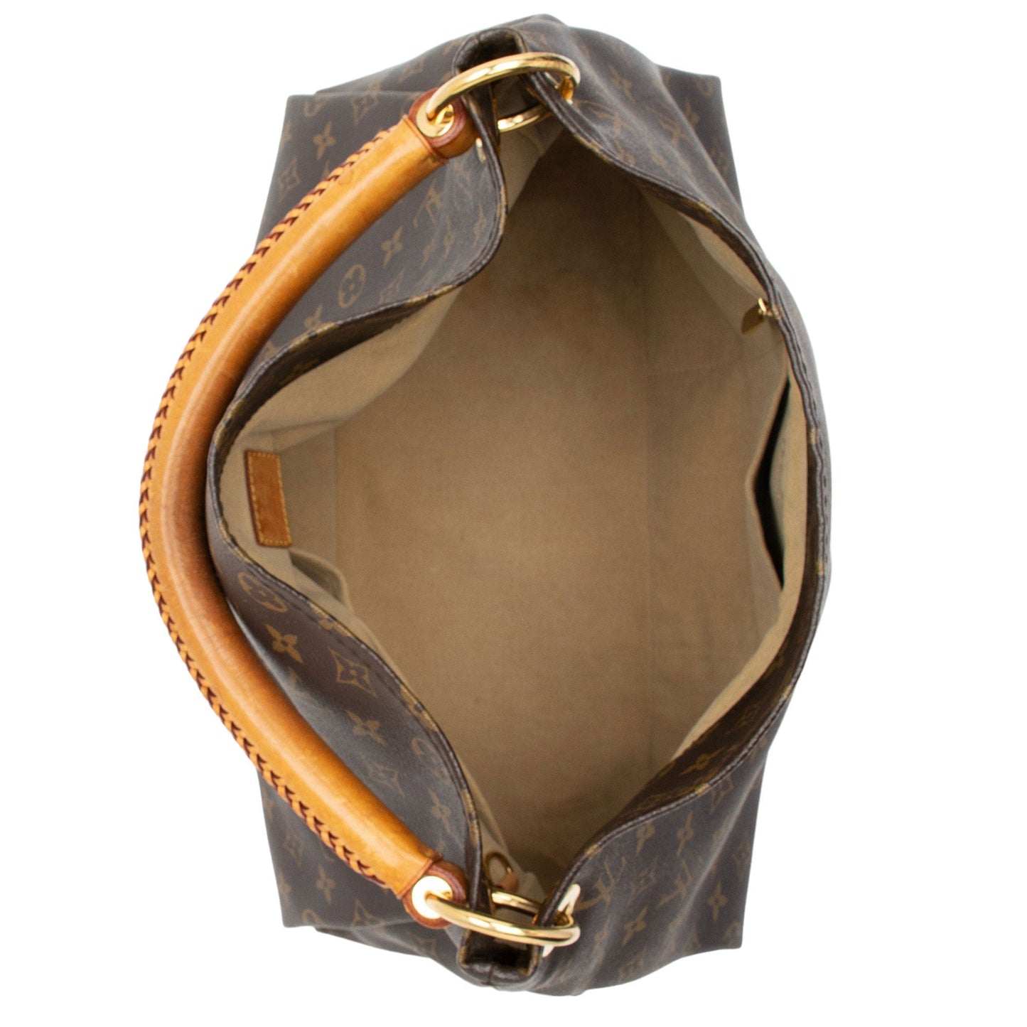 Louis Vuitton Monogram Canvas Artsy MM Shoulder Bag (SHF-AliutI)