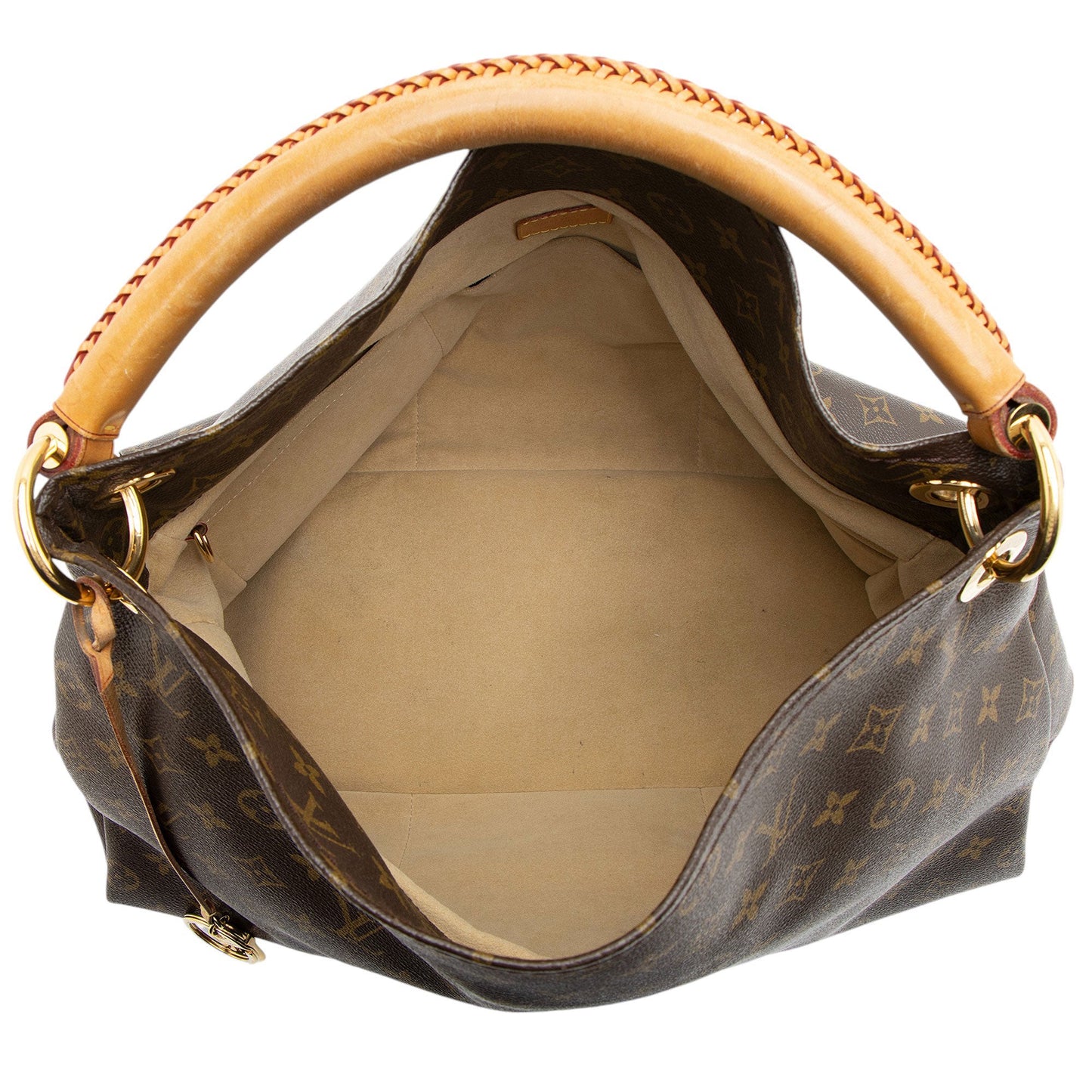 Louis Vuitton Monogram Canvas Artsy MM Shoulder Bag (SHF-Xnlfsn)