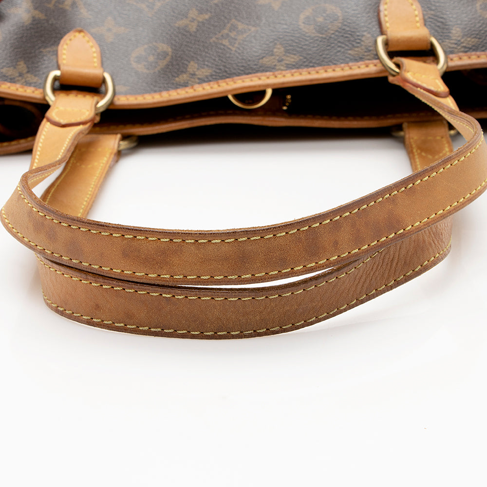 Louis Vuitton Monogram Canvas Batignolles Horizontal Tote (SHF-19924)