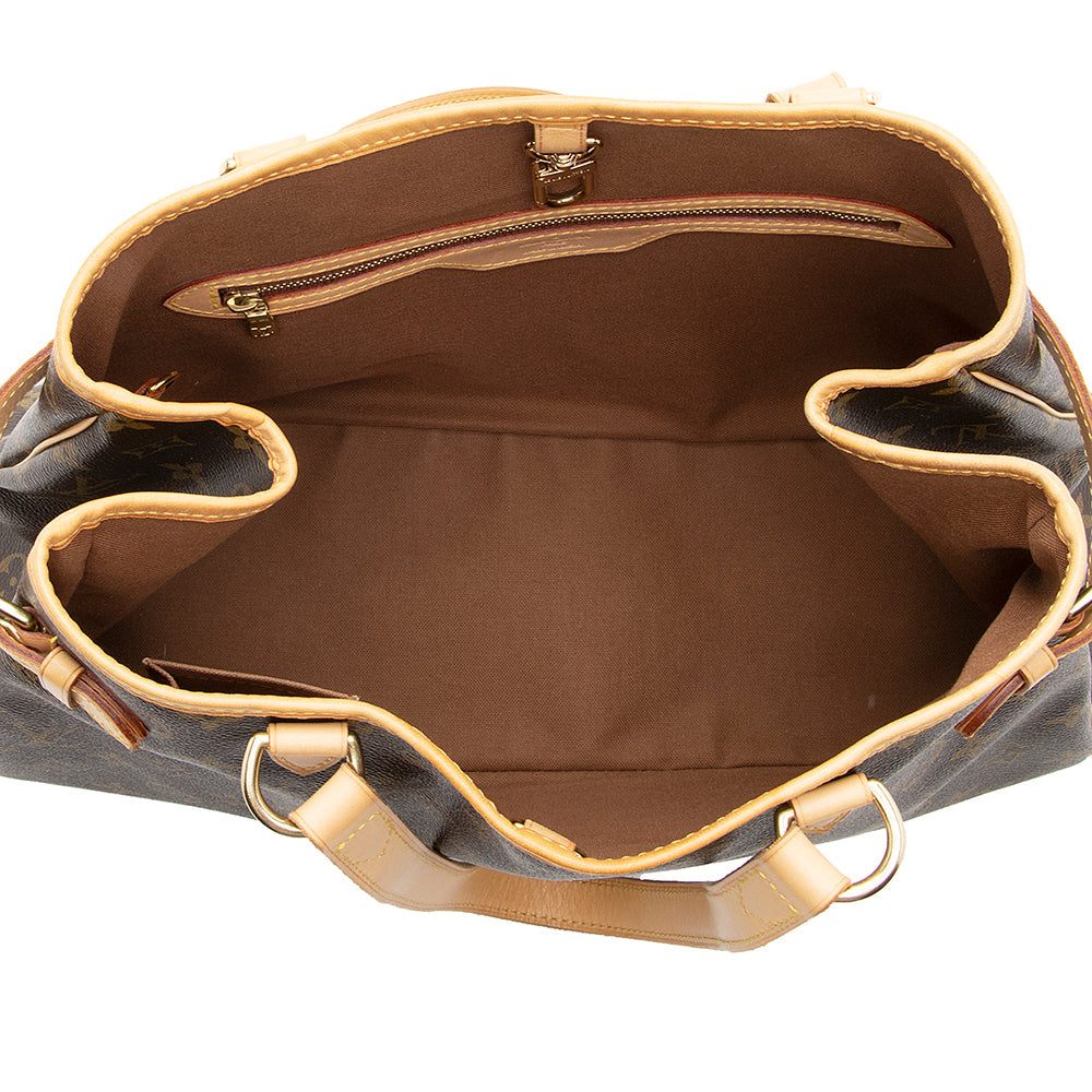 Louis Vuitton Monogram Canvas Batignolles Horizontal Tote (SHF-20168)