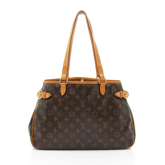 Louis Vuitton Monogram Canvas Batignolles Horizontal Tote (SHF-aS7Fbg)