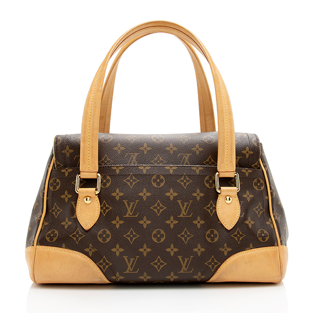 Louis Vuitton Monogram Canvas Beverly GM Satchel (SHF-18830)