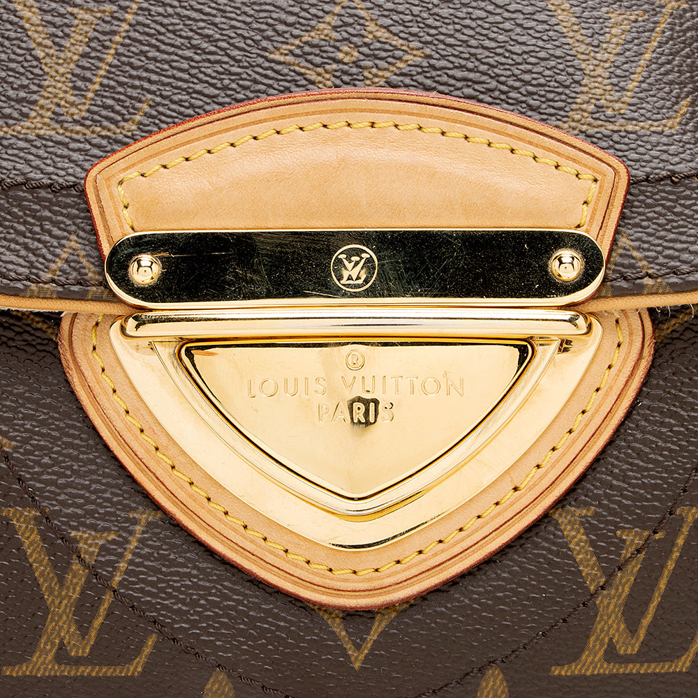 Louis Vuitton Monogram Canvas Beverly GM Satchel (SHF-18830)