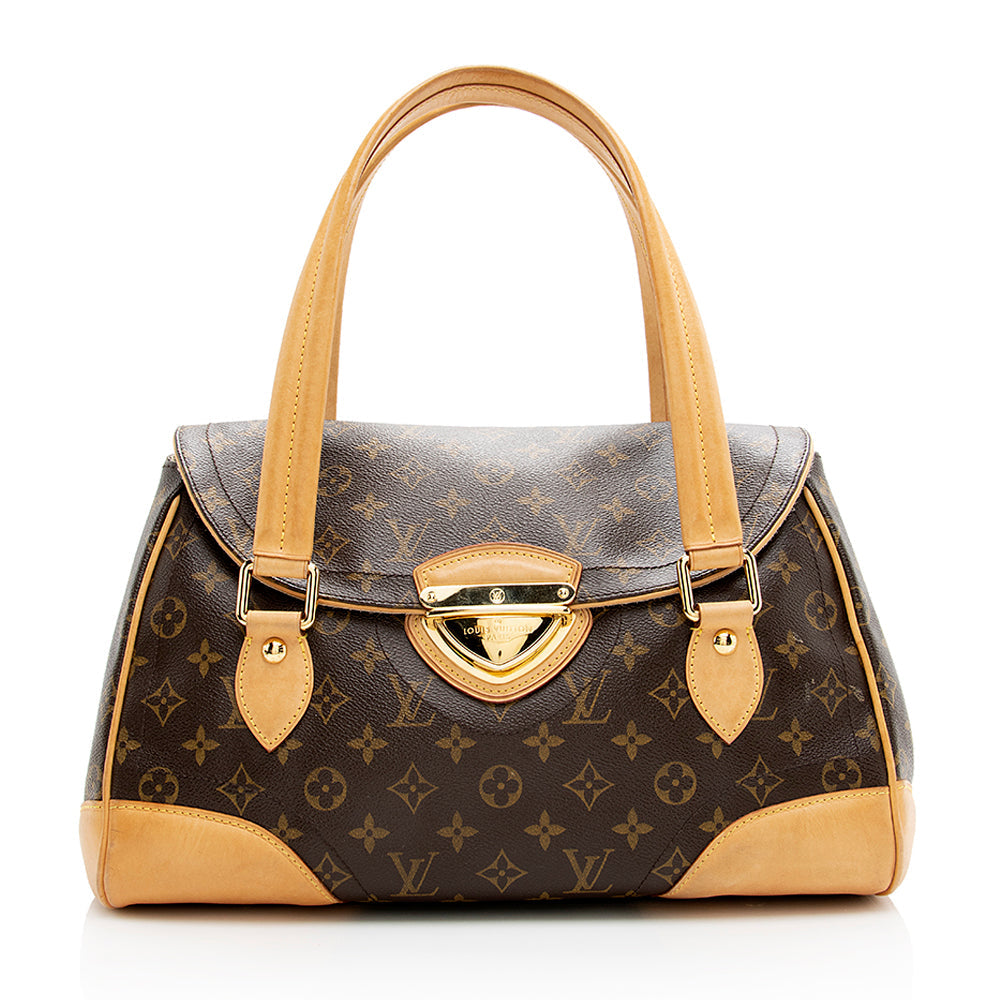 Louis Vuitton Monogram Canvas Beverly GM Satchel (SHF-18830)