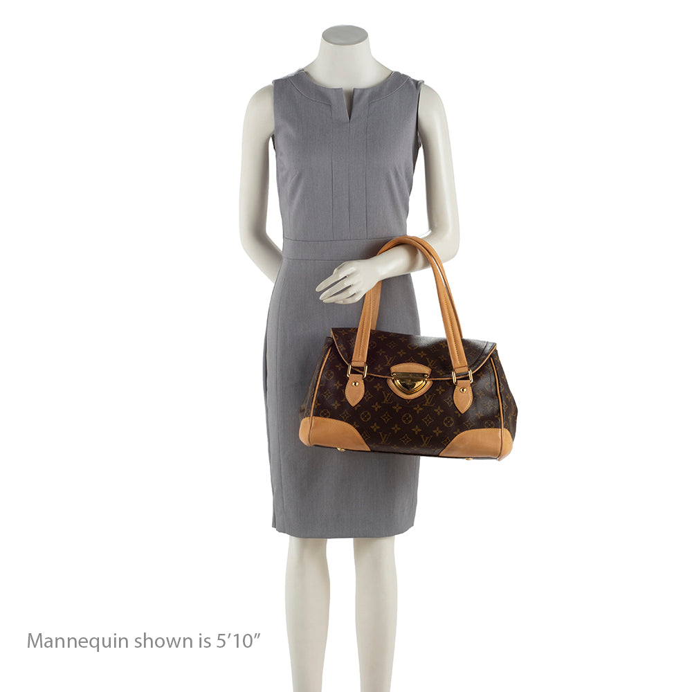 Louis Vuitton Monogram Canvas Beverly GM Satchel (SHF-18830)