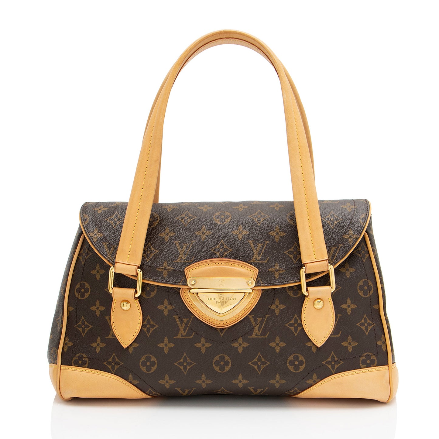 Louis Vuitton Monogram Canvas Beverly GM Shoulder Bag (SHF-81o6B8)