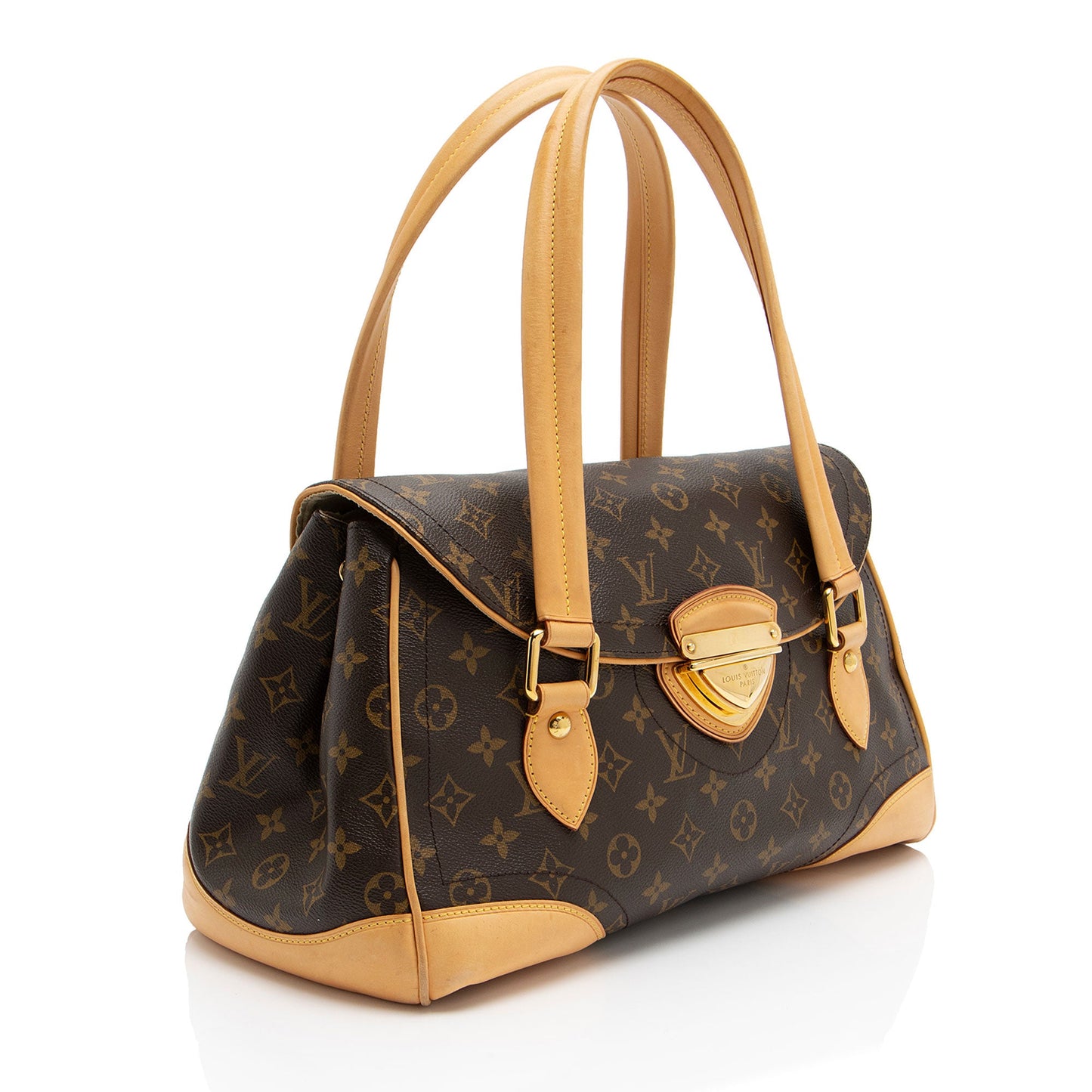 Louis Vuitton Monogram Canvas Beverly GM Shoulder Bag (SHF-81o6B8)
