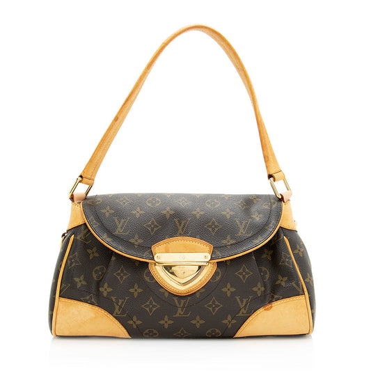 Louis Vuitton Monogram Canvas Beverly MM Shoulder Bag -  (SHF-19523)