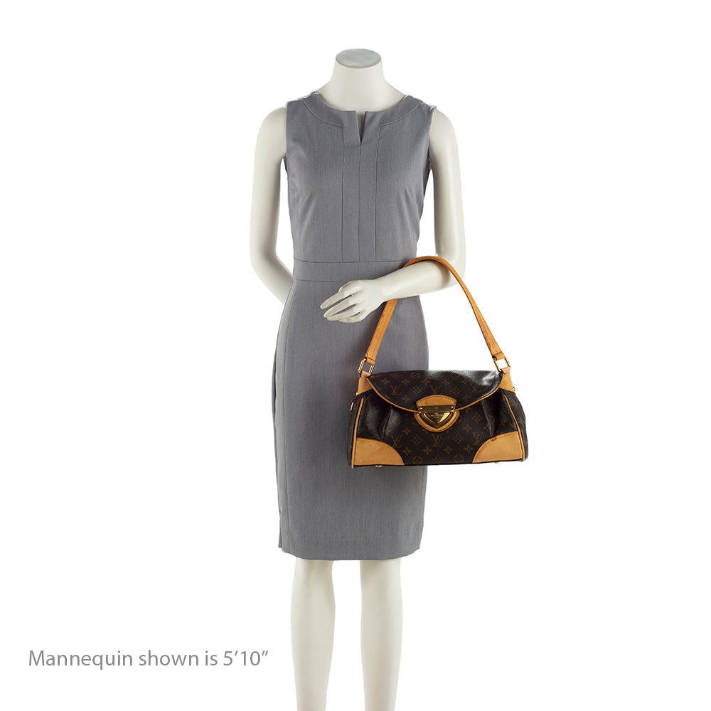 Louis Vuitton Monogram Canvas Beverly MM Shoulder Bag -  (SHF-19523)