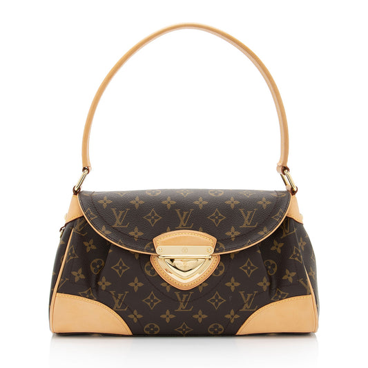 Louis Vuitton Monogram Canvas Beverly MM Shoulder Bag (SHF-TUvD5R)